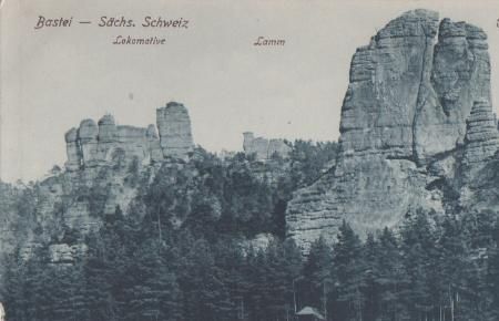 Königstein - Bastei - Sächs. Schweiz - ca. 1935 Königstein - Bastei - Sächs. Schweiz - ca. 1935