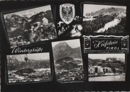 Österreich - Kufstein - 5 Teilbilder - ca. 1960 Österreich - Kufstein - 5 Teilbilder - ca. 1960