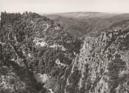 Thale, Harz - Roßtrappfelsen - 1987 Thale, Harz - Roßtrappfelsen - 1987