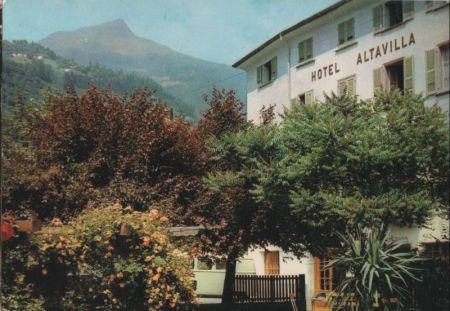 Schweiz - Poschiavo - Hotel Altavilla - 1987 Schweiz - Poschiavo - Hotel Altavilla - 1987