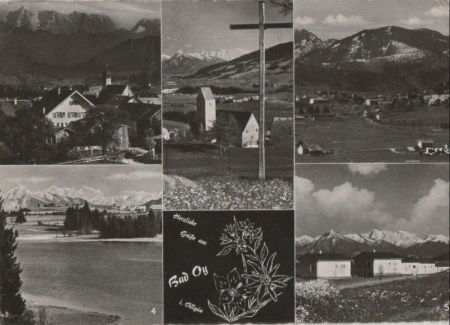 Oy - u.a. Feriendorf gegen Säuling - 1961 Oy - u.a. Feriendorf gegen Säuling - 1961