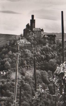 Marksburg bei Braubach - ca. 1955 Marksburg bei Braubach - ca. 1955