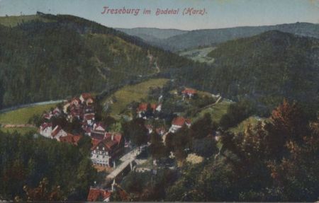 Treseburg - im Bodetal - 1928 Treseburg - im Bodetal - 1928