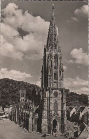 Freiburg - das schöne Münster - 1958 Freiburg - das schöne Münster - 1958