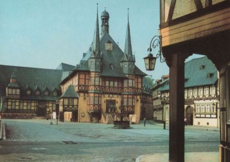 Wernigerode - Rathaus - 1982 Wernigerode - Rathaus - 1982