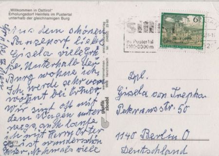 Heinfels - Österreich - unterhalb der gleichnamigen Burg Heinfels - Österreich - unterhalb der gleichnamigen Burg