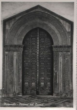 Italien - Monreale - Portone del Duomo - ca. 1960 Italien - Monreale - Portone del Duomo - ca. 1960