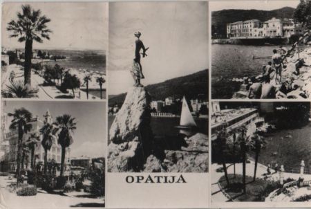 Kroatien - Opatija - mit 5 Bildern - 1964 Kroatien - Opatija - mit 5 Bildern - 1964