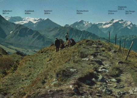 Schweiz - Rinderberg - Gandlauengrat - 1979 Schweiz - Rinderberg - Gandlauengrat - 1979