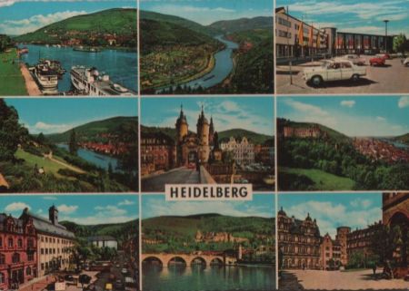 Heidelberg - mit 9 Bildern - 1969 Heidelberg - mit 9 Bildern - 1969