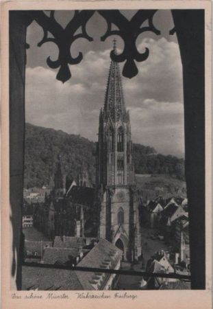 Freiburg - Das schöne Münster - ca. 1950 Freiburg - Das schöne Münster - ca. 1950