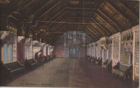 Eisenach - Wartburg, Festsaal - ca. 1920 Eisenach - Wartburg, Festsaal - ca. 1920