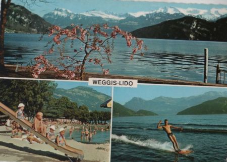 Schweiz - Weggis - Lido - ca. 1975 Schweiz - Weggis - Lido - ca. 1975