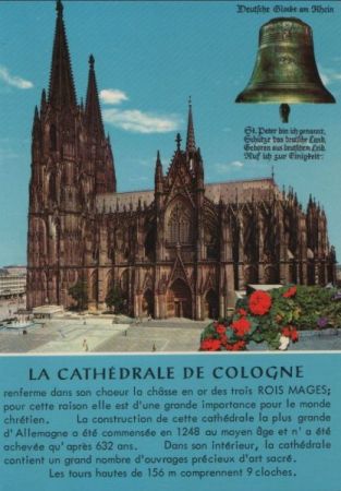 Köln - Dom, Südseite - ca. 1980 Köln - Dom, Südseite - ca. 1980