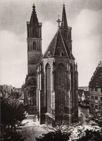 Rothenburg - St. Jakobskirche - ca. 1955 Rothenburg - St. Jakobskirche - ca. 1955