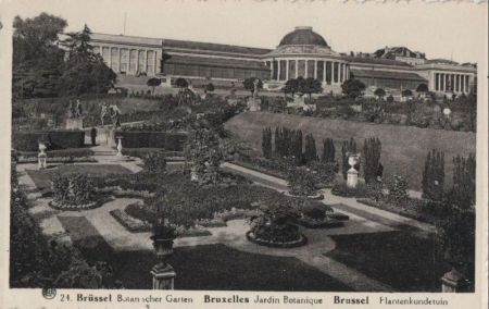 Belgien - Brüssel - Bruxelles - Botanischer Garten - ca. 1955 Belgien - Brüssel - Bruxelles - Botanischer Garten - ca. 1955