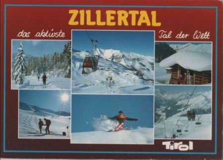 Österreich - Zillertal - 6 Teilbilder - 1991 Österreich - Zillertal - 6 Teilbilder - 1991