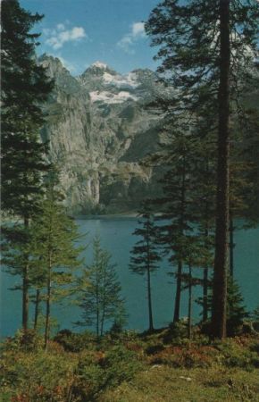 Oeschinensee - Schweiz - Blümlisalp Oeschinensee - Schweiz - Blümlisalp