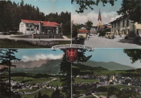 Österreich - Bad Häring - mit 4 Bildern - 1962 Österreich - Bad Häring - mit 4 Bildern - 1962