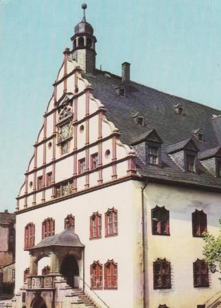 Plauen - Rathaus - ca. 1975 Plauen - Rathaus - ca. 1975