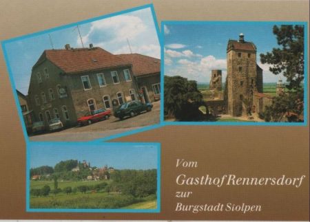 Stolpen - Gasthof Rennersdorf - ca. 1985 Stolpen - Gasthof Rennersdorf - ca. 1985