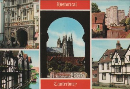 Großbritannien - Canterbury - mit 5 Bildern - ca. 1980 Großbritannien - Canterbury - mit 5 Bildern - ca. 1980