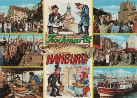 Hamburg - Fischmarkt - ca. 1985 Hamburg - Fischmarkt - ca. 1985