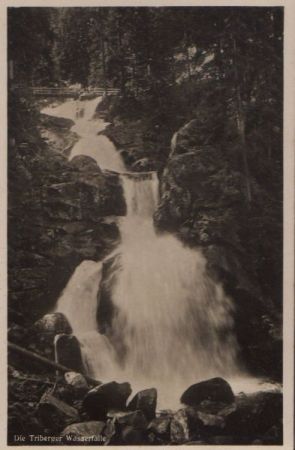 Triberg - Triberger Wasserfall - 1936 Triberg - Triberger Wasserfall - 1936