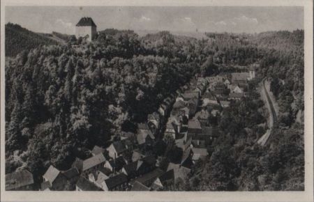 Ziegenrück - von der Waldkanzel - ca. 1955 Ziegenrück - von der Waldkanzel - ca. 1955
