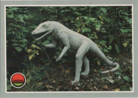 Bautzen-Kleinwelka - Saurierpark, Hesperosuchus - 1989 Bautzen-Kleinwelka - Saurierpark, Hesperosuchus - 1989