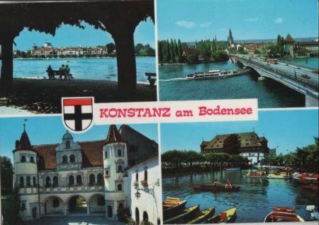 Konstanz - mit 4 Bildern - 1992 Konstanz - mit 4 Bildern - 1992