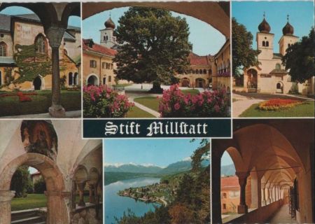Österreich - Millstatt - Benediktinerstift - ca. 1975 Österreich - Millstatt - Benediktinerstift - ca. 1975