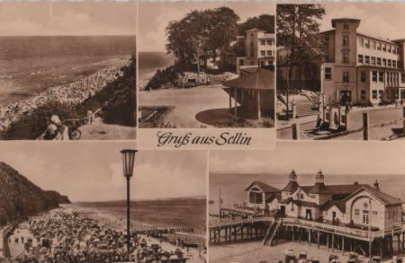 Sellin - mit 5 Bildern - 1960 Sellin - mit 5 Bildern - 1960