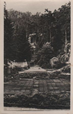 Kurort Oybin - Waldtheater - 1958 Kurort Oybin - Waldtheater - 1958