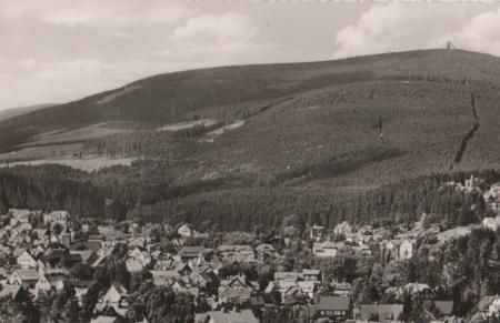 Braunlage mit Wurmberg - ca. 1955 Braunlage mit Wurmberg - ca. 1955