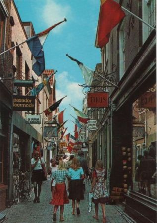 Niederlande - Alkmaar - Magdalenenstraat - ca. 1980 Niederlande - Alkmaar - Magdalenenstraat - ca. 1980