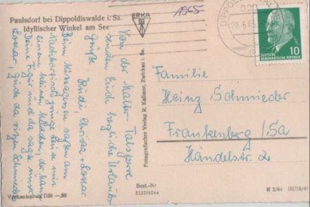 Dippoldiswalde-Paulsdorf - Idyllischer Winkel am See