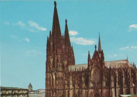 Köln - Dom - Südseite - ca. 1975 Köln - Dom - Südseite - ca. 1975