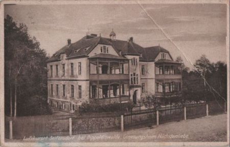 Dippoldiswalde-Seifersdorf - Genesungsheim Nächstenliebe - 1928 Dippoldiswalde-Seifersdorf - Genesungsheim Nächstenliebe - 1928