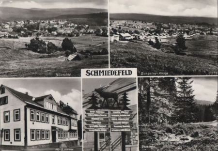 Schmiedefeld - u.a. Teilansicht - 1978 Schmiedefeld - u.a. Teilansicht - 1978