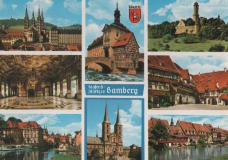 Bamberg - u.a. Alte Hofhaltung - ca. 1980 Bamberg - u.a. Alte Hofhaltung - ca. 1980