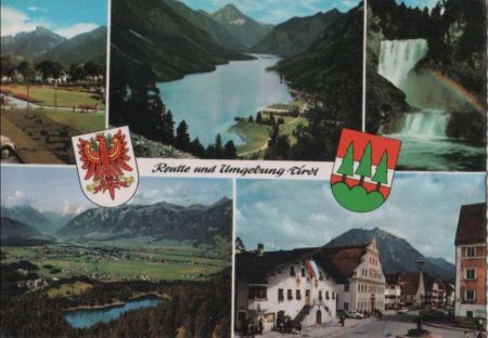 Österreich - Reutte - mit Umgebung - 1962 Österreich - Reutte - mit Umgebung - 1962