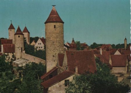 Dinkelsbühl - Wehrtürme - 1967 Dinkelsbühl - Wehrtürme - 1967