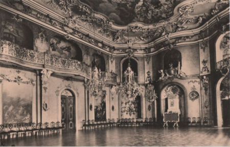 Rudolstadt - Heidecksburg, Großer Festsaal - 1962 Rudolstadt - Heidecksburg, Großer Festsaal - 1962