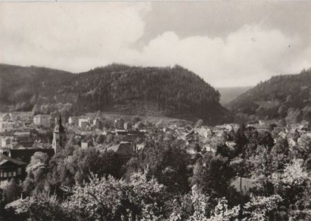 Friedrichroda - Blick zum Gottlob - 1977 Friedrichroda - Blick zum Gottlob - 1977