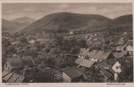 Ilsenburg - Brockenblick - 1932 Ilsenburg - Brockenblick - 1932