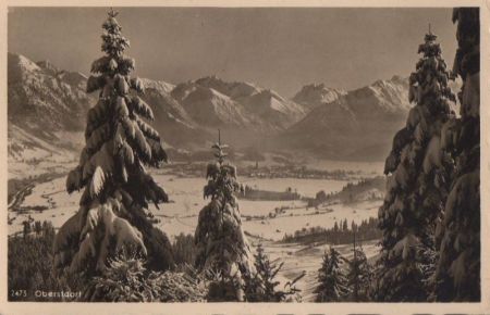 Oberstdorf - Winter - 1931 Oberstdorf - Winter - 1931