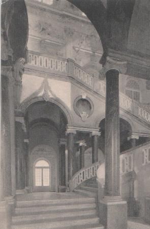 Oberschleißheim - Schleissheim - Kgl. Schloss Treppenhaus - ca. 1935 Oberschleißheim - Schleissheim - Kgl. Schloss Treppenhaus - ca. 1935