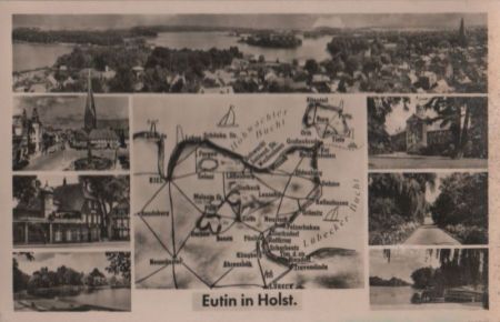 Eutin - 7 Teilbilder - ca. 1960 Eutin - 7 Teilbilder - ca. 1960