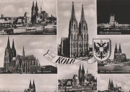 Gruß aus Köln - ca. 1965 Gruß aus Köln - ca. 1965